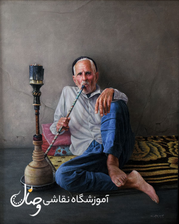 ابزار نقاشی رنگ روغن