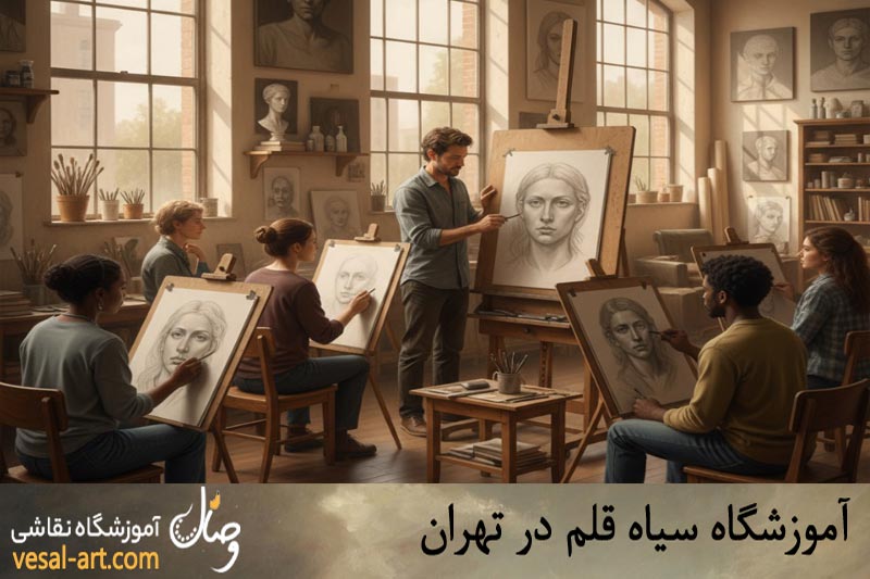 اموزش سیاه قلم 